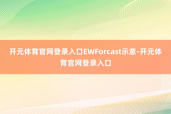 开元体育官网登录入口EWForcast示意-开元体育官网登录入口